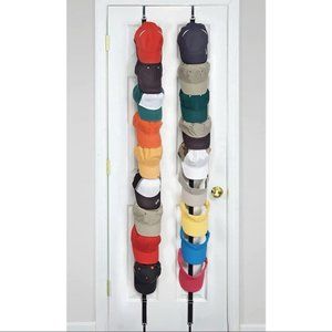 Over the Door Vertical Hat Closet Organizer